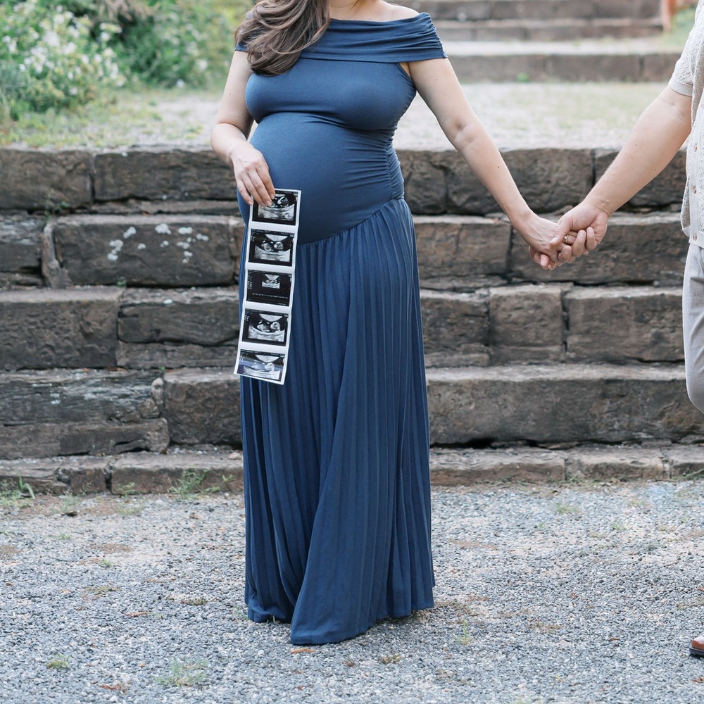 Field Of Dreams Dress in Navy